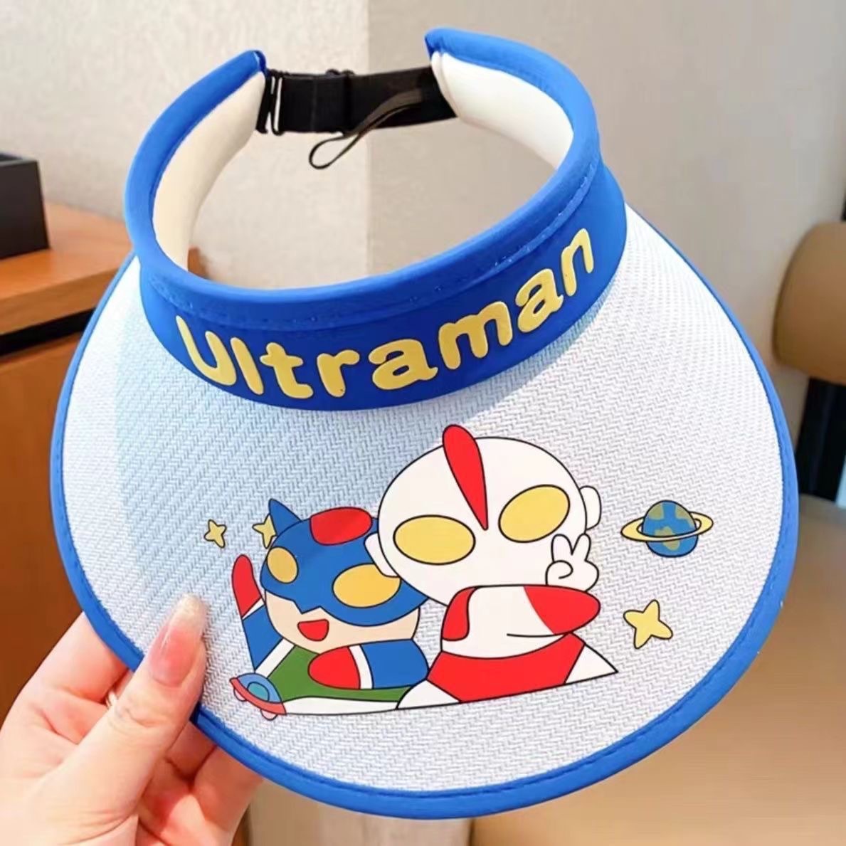 Chapeau de protection solaire pour enfants, prix d'usine, vente directe, chapeau d'été vide, protection UV, chapeau de soleil pour bébé, chapeau de soleil respirant, dessin animé_voghion.com