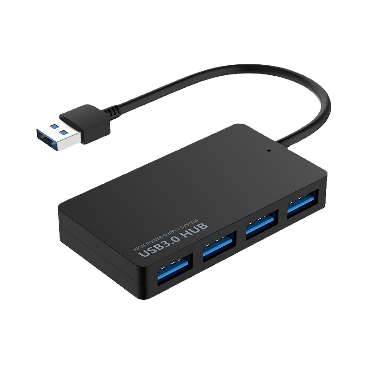 Ultra-thin 4-port USB3.0HUB hub splitter typecusbhub one-to-four USB extender docking station
