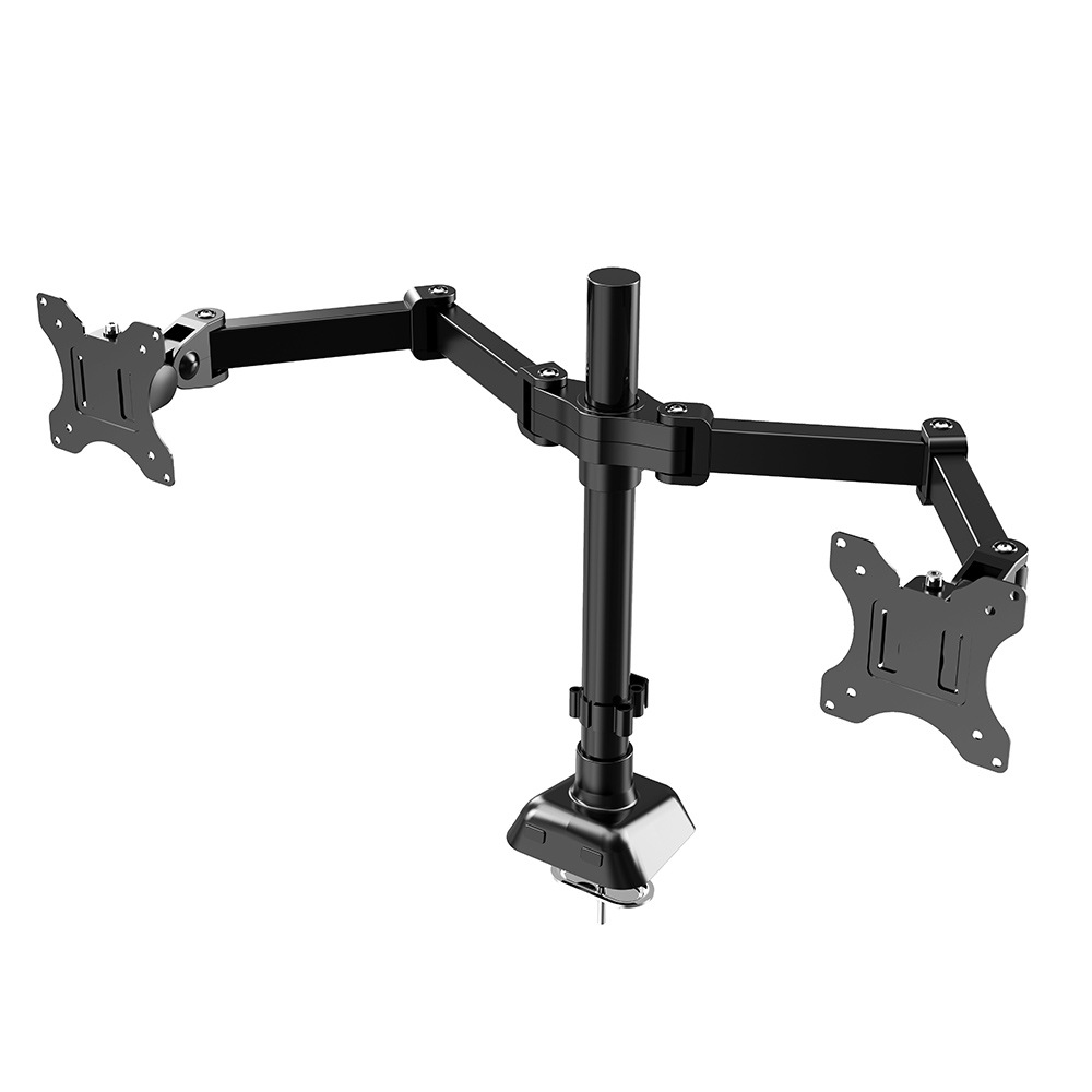 Desktop computer monitor stand, height adjustable arms Amazon best-selling style
