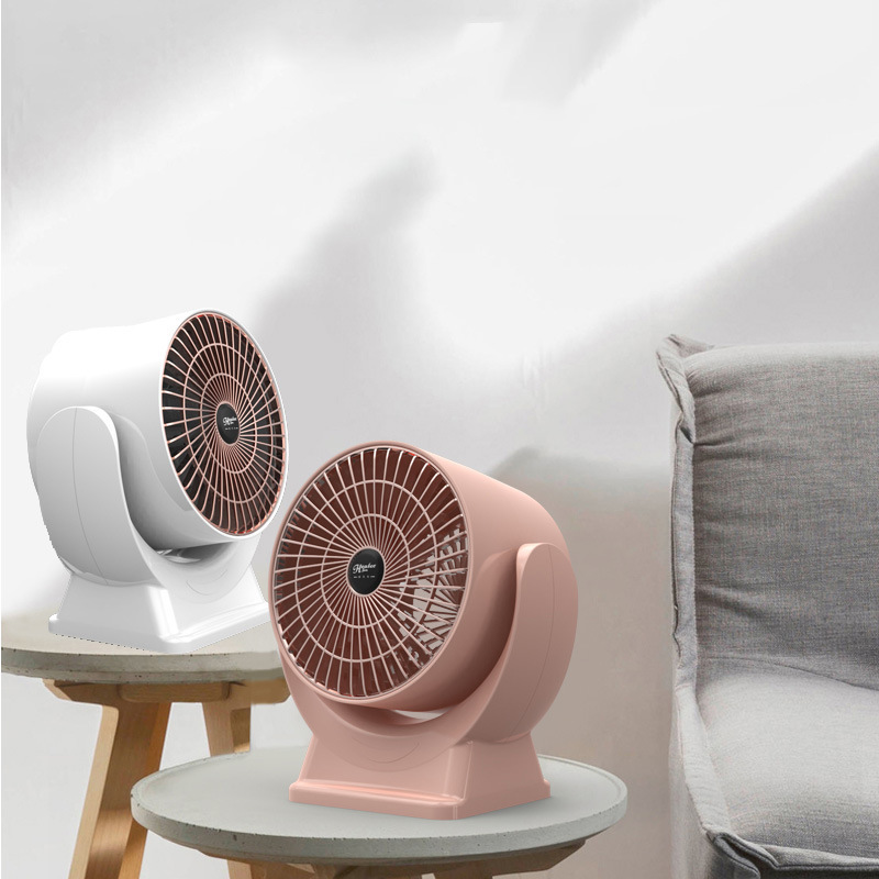 Cross-border small sun heater mini desktop small heater small steel cannon office home heater