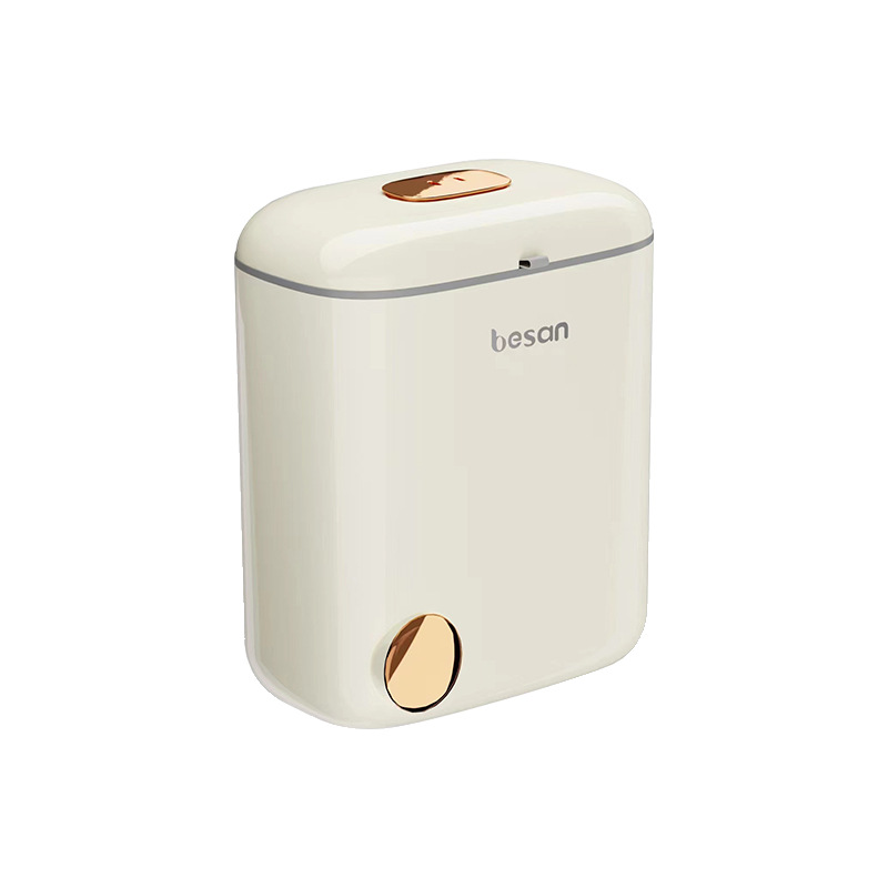 Cartoon Kitchen Trash Bin Wall-mounted Cabinet Door-mounted Barrel High-value Household Living Room Trash Bin with Lid Toilet