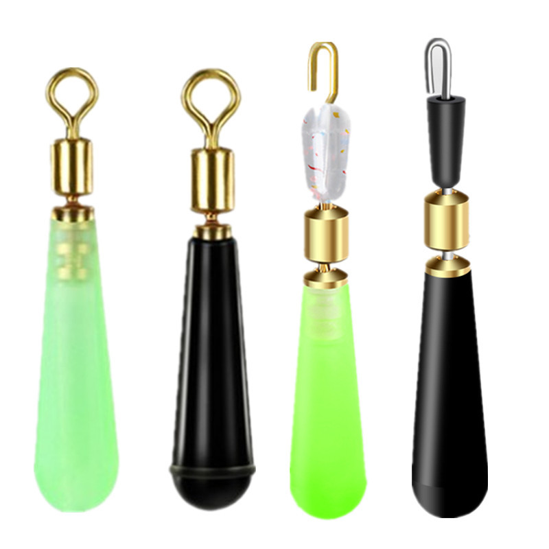 Wholesale bulk silicone fast floating seat double core floating seat copper head floating seat rotating floating seat fishing gear fishing accessories