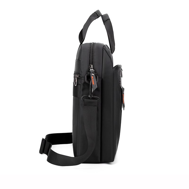 Cross-border New Men's Shoulder Bag Casual Business Portable Men's Bag Fashionable Simple Men's Crossbody Bag Official Document Computer Bag