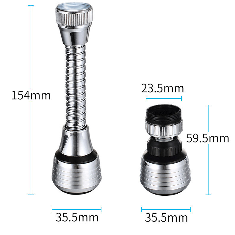 Faucet splash-proof head universal connector universal extender TikTok same style bathroom kitchen splash-proof head artifact