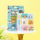A box of 8 48 stickers (random pattern)