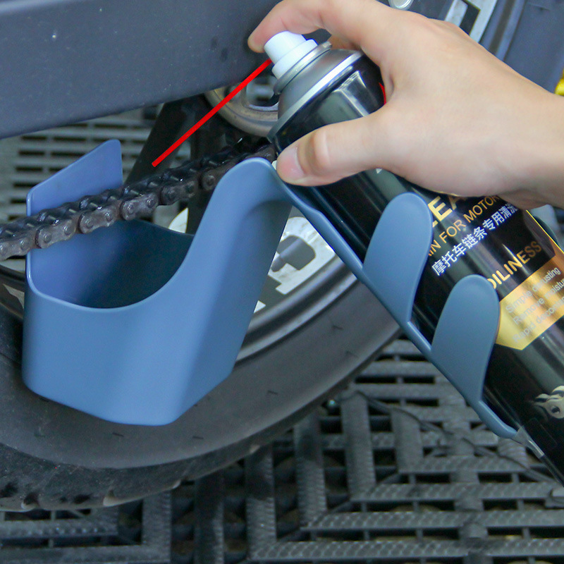 Sailing motorcycle bicycle oil storage tool box chain cleaner chain oil splash prevention tool set