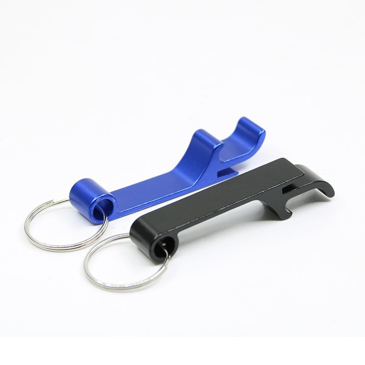 Aluminum alloy key chain bottle opener creative metal beer screwdriver multi-purpose advertising promotional gifts printable LOGO