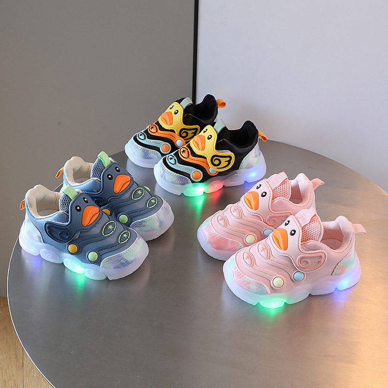 Baby shoes for children 2023 Autumn New Boys' leather surface sneaker 0-1-3 years old 2 girls' soft bottom toddler shoes