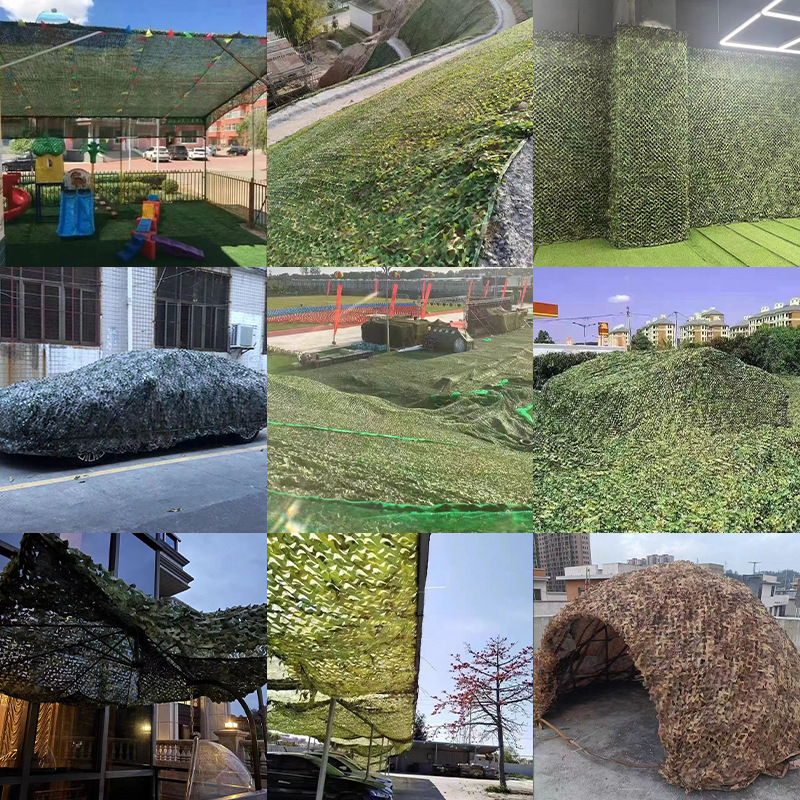 Anti-aerial camouflage camouflage camouflage net mountain green cover net encryption outdoor CS decoration jungle camouflage net