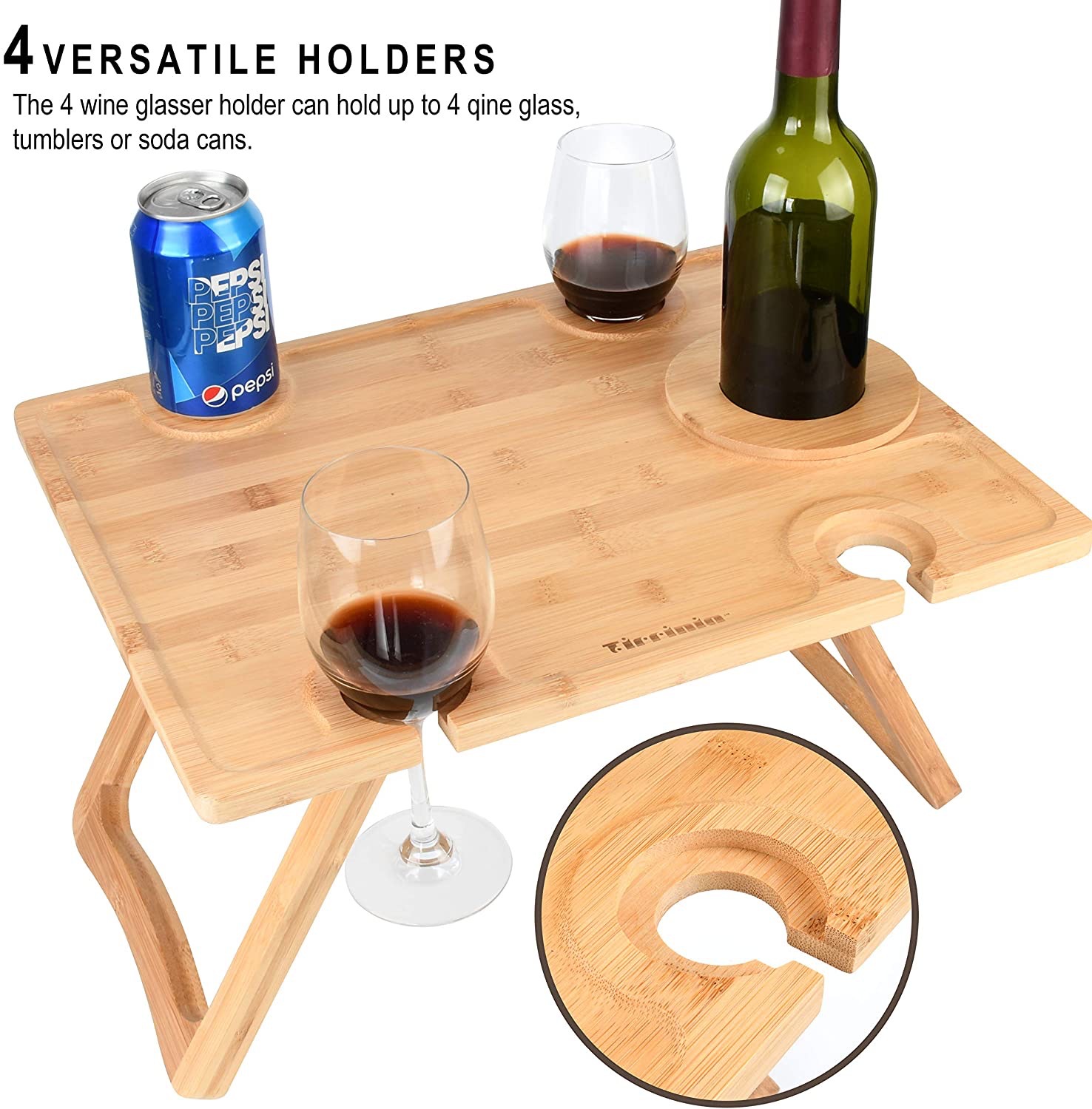 Outdoor Wine Table Outdoor beach Wine Table Wine rack suburban picnic folding portable Wine