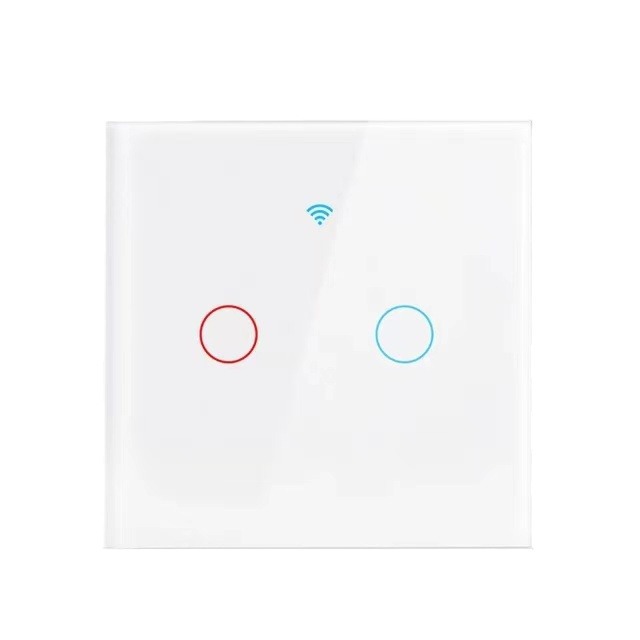 Graffiti Tuya WiFi + Bluetooth + RF smart touch switch single fire zero fire universal European standard British Standard switch