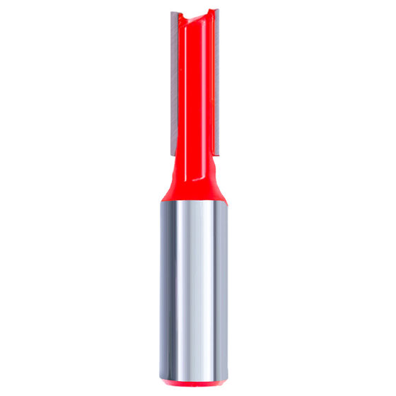 Double-edged straight cutter woodworking milling cutter engraving trimming machine cutter head cutting cutter grooving cutter inch V-shaped round bottom cutter