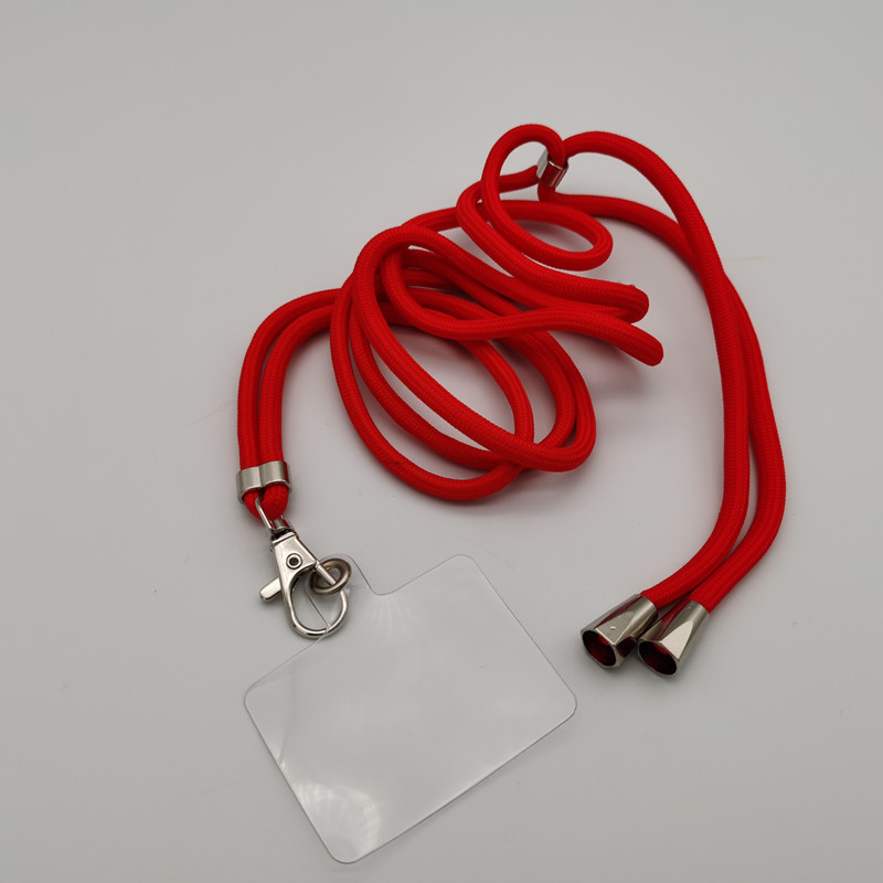 Mobile Phone Case Lanyard Accessories Adjustable Shrinkable Mobile Phone Elasticity Lanyard Buckle Crossover Lanyard Film Gasket