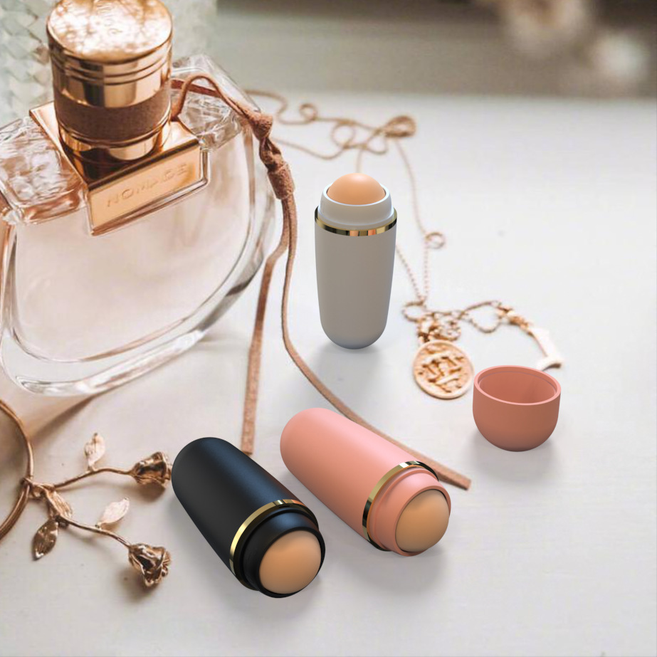 Volcanic stone ball home mini tool beauty massage makeup clean cross-border portable student face