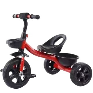 Children's tricycle bicycle 2-6 years old stroller pedal anti-rollover with bucket baby tricycle children's bicycle