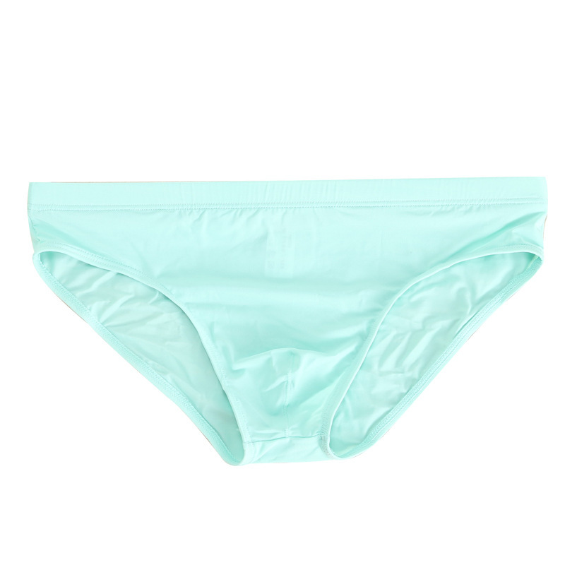 男性三角パンツtパンツ氷糸通気性肌速乾性氷感低腰セクシー夏超薄透明クロスボーダー|undefined