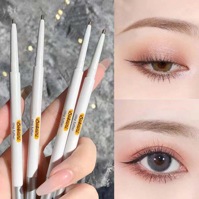Double-headed eyebrow pencil long-lasting waterproof sweat-proof non-fading non-smudging eyebrow brush thin-headed novice essential student lazy