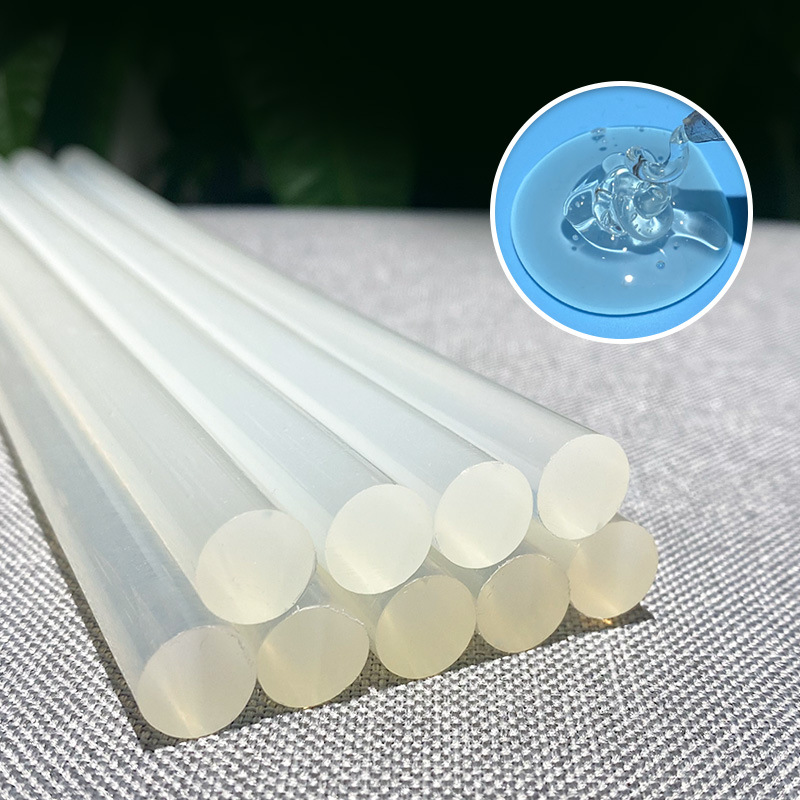 High stick hot melt adhesive stick manual transparent environmental protection EVA hot melt adhesive manufacturers wholesale adhesive stick