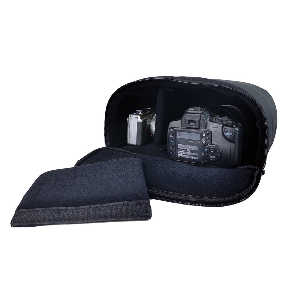 Water-repellent fabric shockproof thickened inner bag covered with large SLR camera inner bag projector protection bag