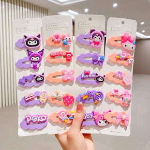 Factory Direct black BB clip paint frosted hairpin simple hairpin 2 shop stall supply wholesale_voghion.com
