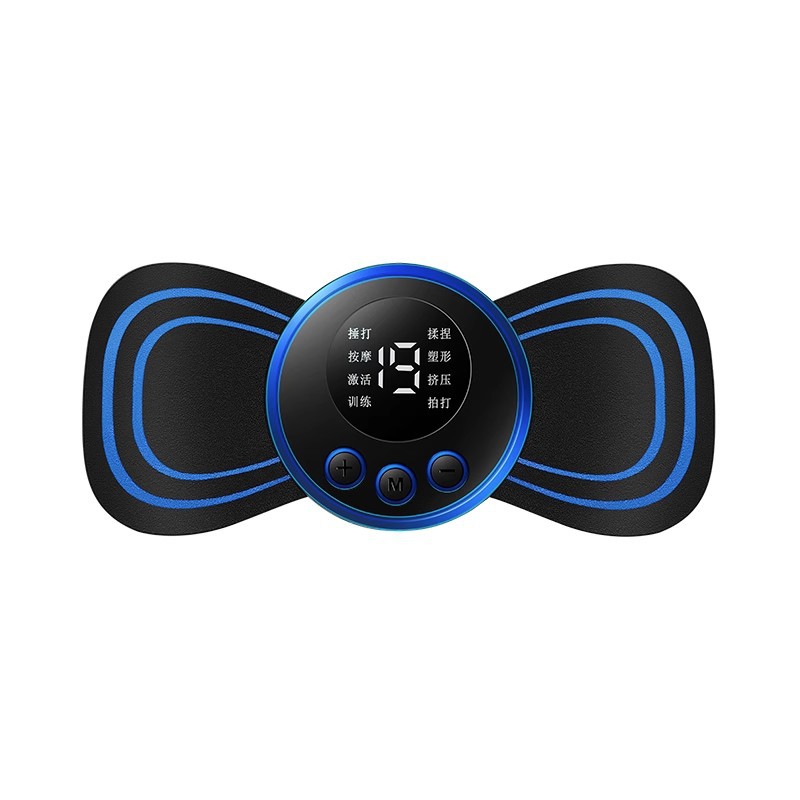Multifunctional pulse massage stickers EMS intelligent electrotherapy mini portable massager shoulder neck cervical spine massager