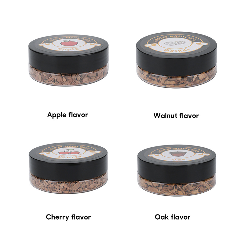 Cocktail Smoker Oak Apple Cherry Walnut Sawdust Set Molecular Gourmet Bar Smoked Sawdust