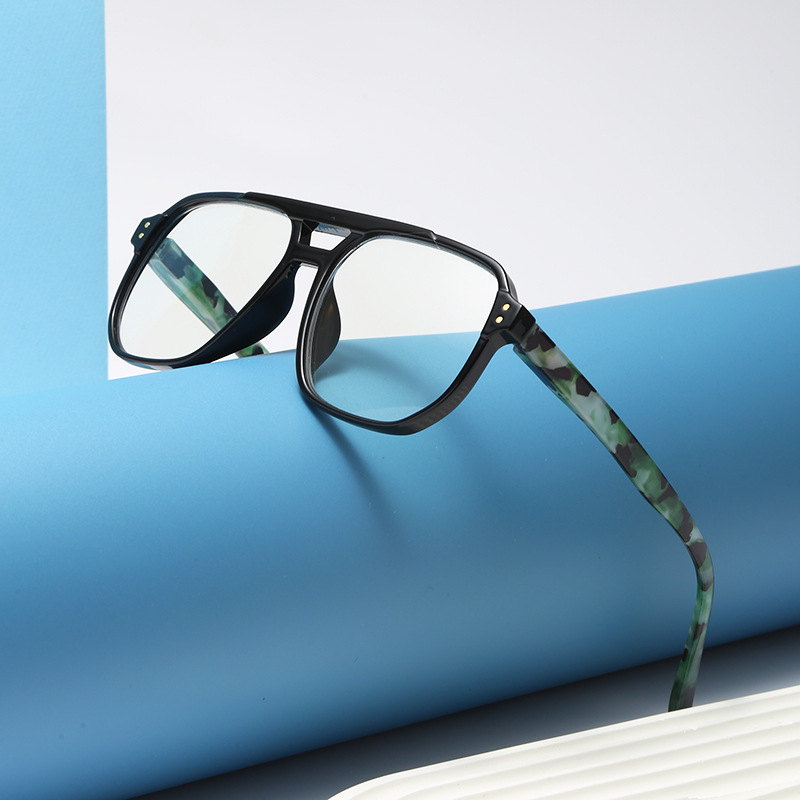 New Retro Box Korean Style Reading Mirror European and American Cross-border Fashion Anti-blue Light Reading Mirror Men's HD Reading Mirror