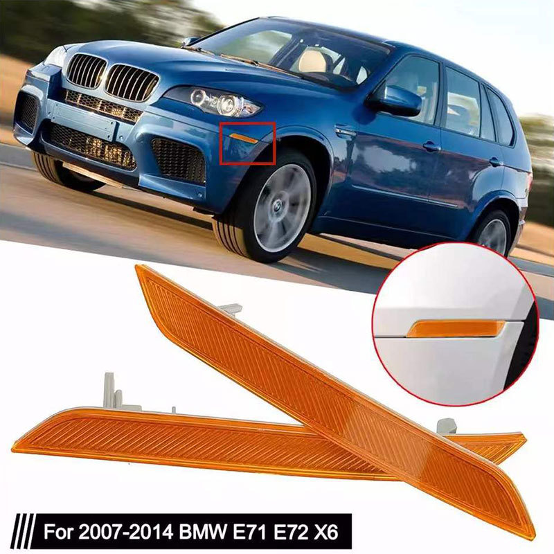 Suitable for BMW X5X6E70E71 front bumper reflective lamp trim lamp auto parts cross-border 63147179991