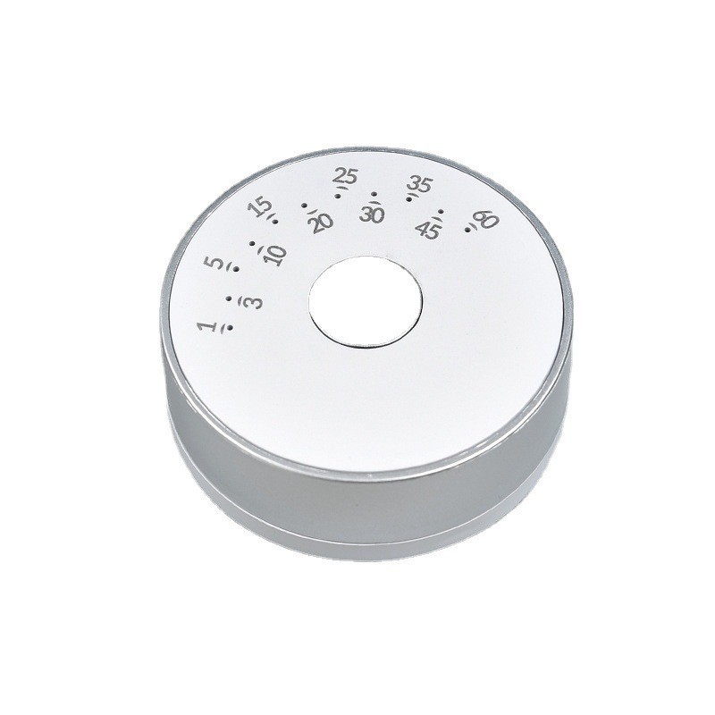 Electronic Digital Timer Simple Circular Rotary Timer Cooking Learning Sports Time Management Mute Magnetic