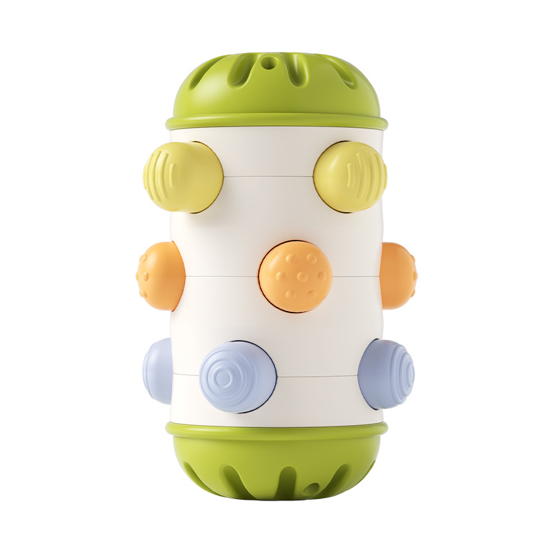 Montessori baby early education toys roller rolling music push music press soothing hand grasping educational rattle cross-border toys