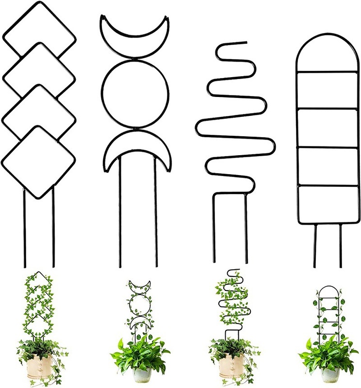 屋外メタルガーデン家具装飾バルコニー手すり植木鉢ホルダーフェンス植物ハンガー壁掛けハンギングバスケット|undefined