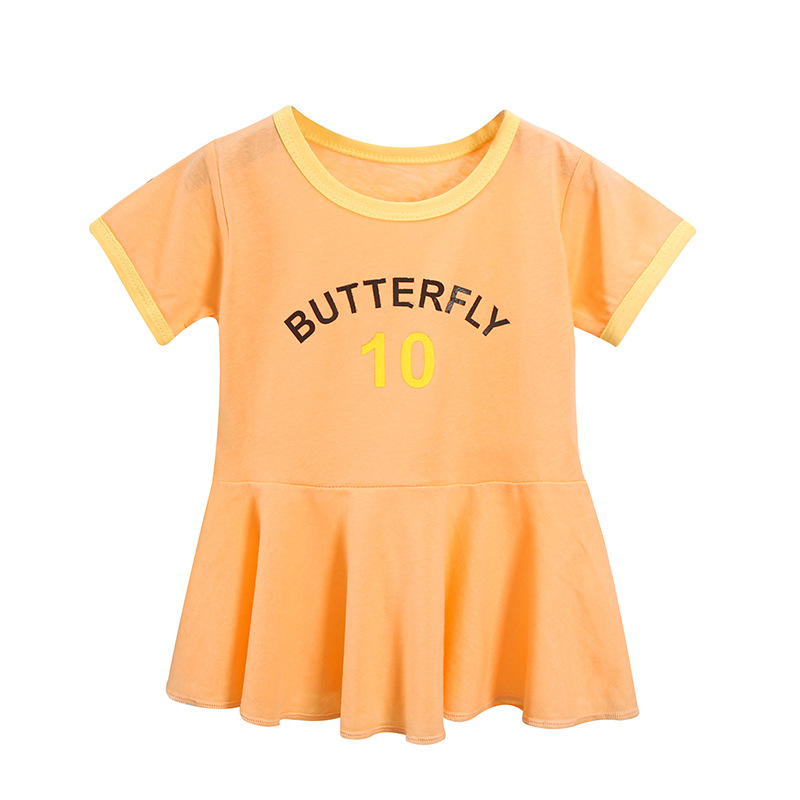 2022 summer new girls' dress Western style baby princess dress Korean style infant small skirt casual nightdress
