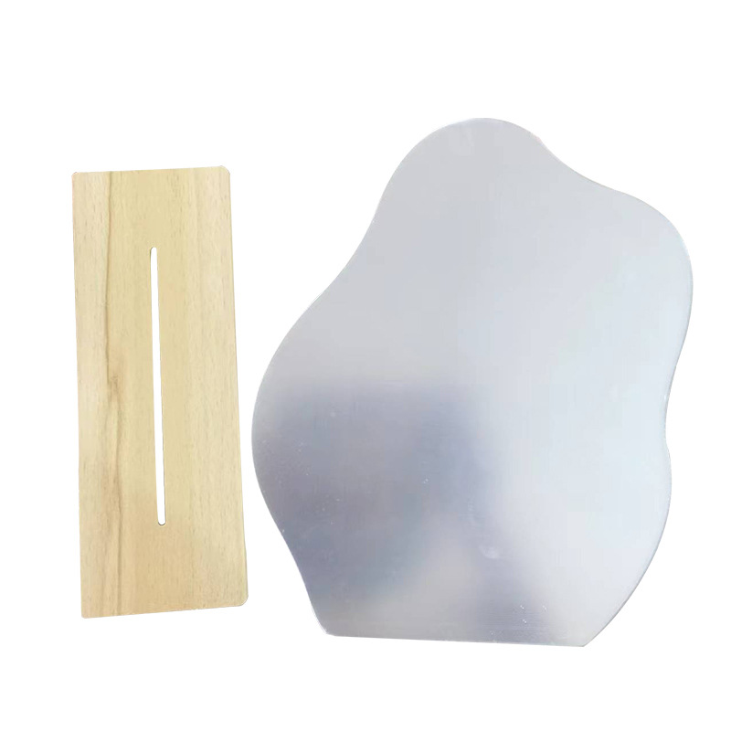 Creative irregular student dormitory makeup mirror photo props home decoration desktop mirror easy to store wholesale