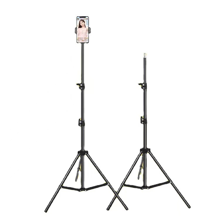 1.6 meters 2.1 meters tripod thermometer anchor folding lamp stand live photography floor photo triangle lamp stand