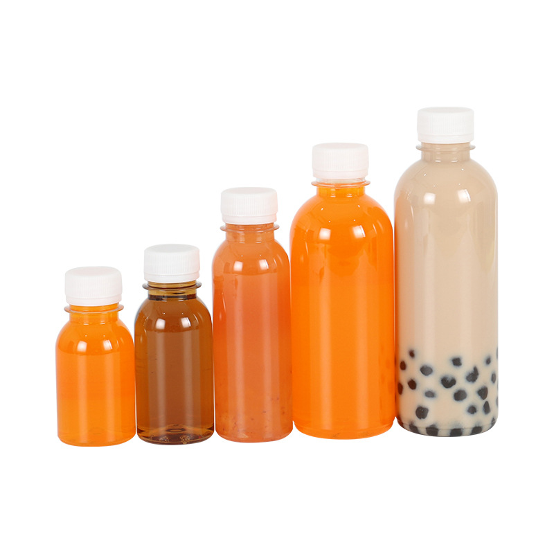 pet transparent empty beverage bottle 500ml disposable plastic bottle plum soup mineral water milk tea juice beverage bottle