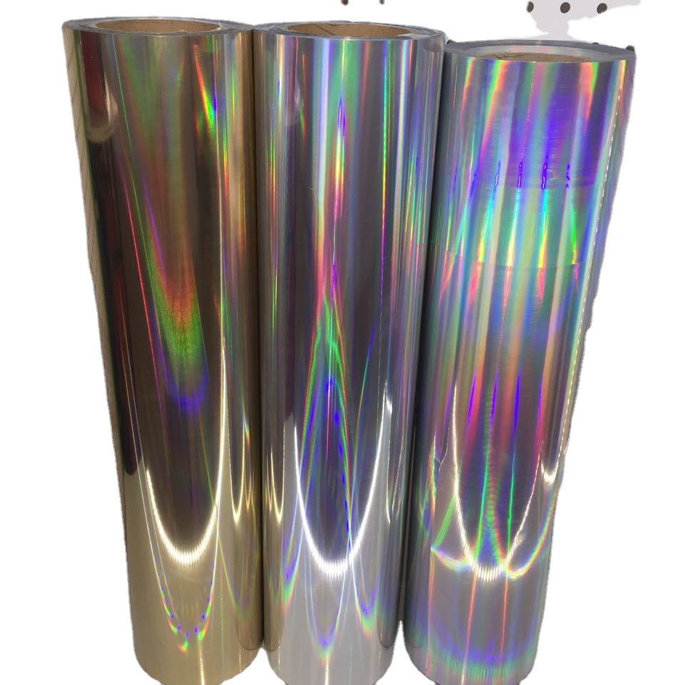 Magic Color Glass Film Rainbow Plain Laser Film Colorful Light Column Special Edition bopp Color pet Transparent Dielectric Film