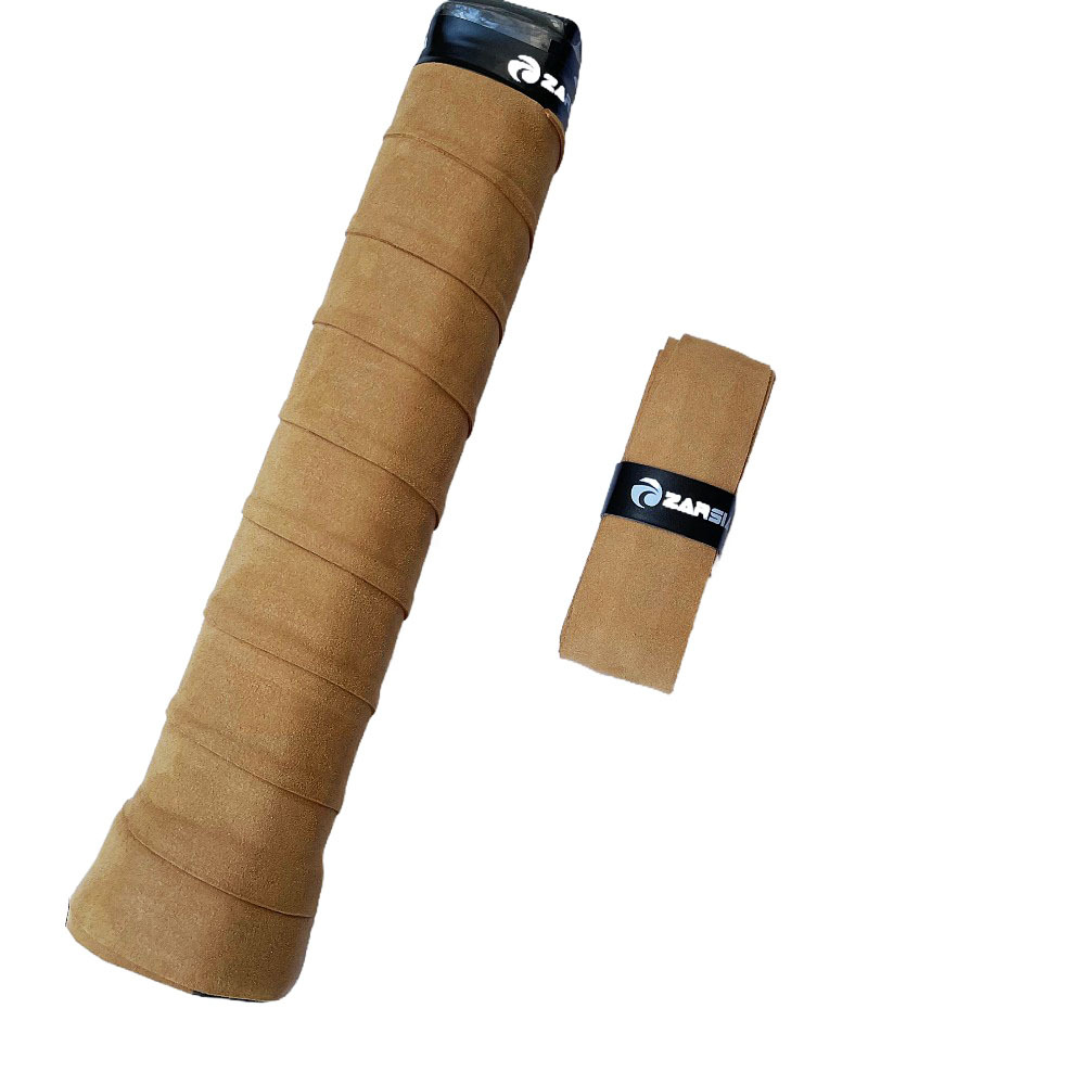 ZARSIA imitation cowhide tennis racket inner handle leather super fiber racket bottom glue fishing rod anti-skid anti-sweat belt