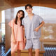 Disposable sweat steaming clothing female sauna moxibustion clothing cotton men's massage foot bath clothing hotel bathrobe physiotherapy clothing wholesale