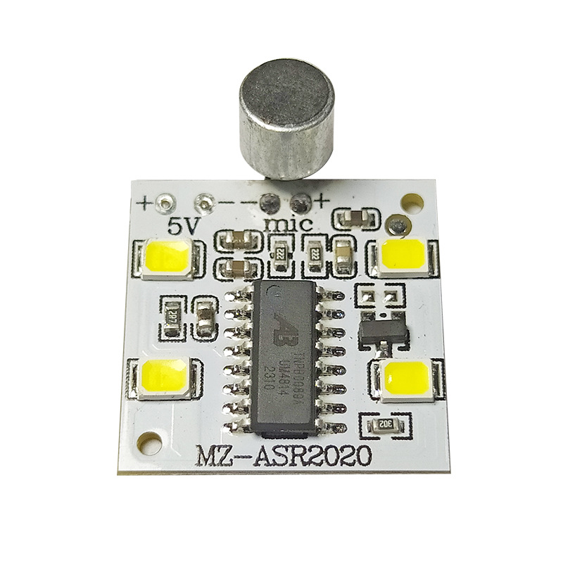 Intelligent voice night light control board voice control LED circuit board night light PCBA Control Board scheme development