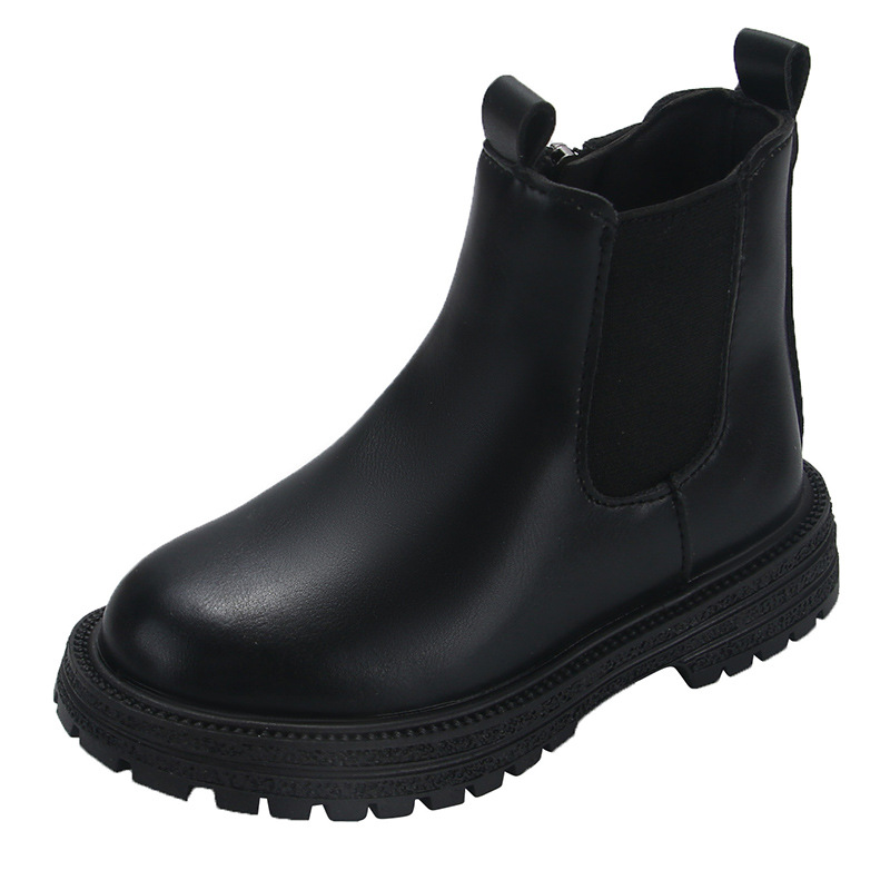 Girls' boots 2023 autumn and winter new children's Martin boots Boys' short boots small medium and big Children Baby shoes cotton boots