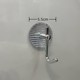 Acrylic hook plating Silver (with double-sided stickers)