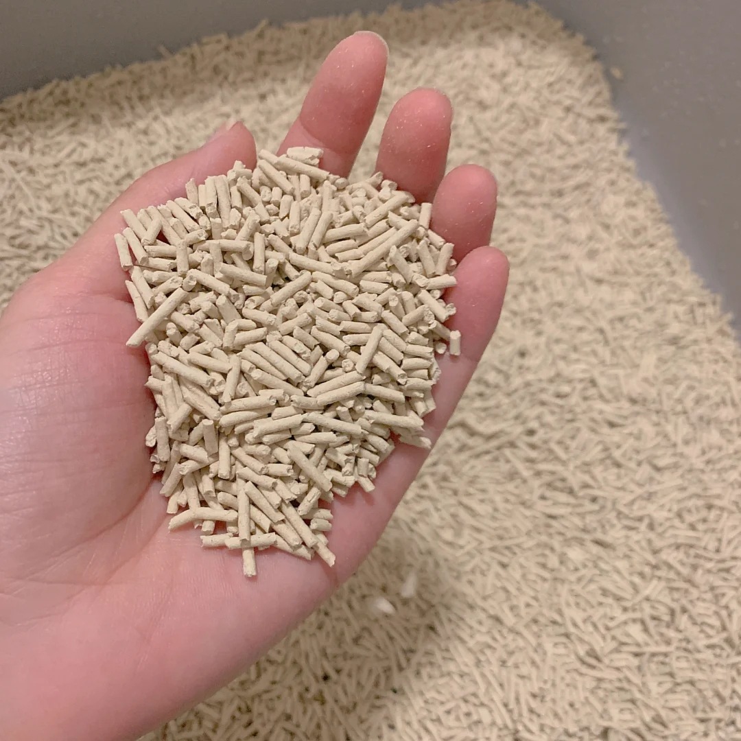 Factory wholesale export quality tofu cat litter 6L deodorant group in seconds group offline pet shop supply price control is good