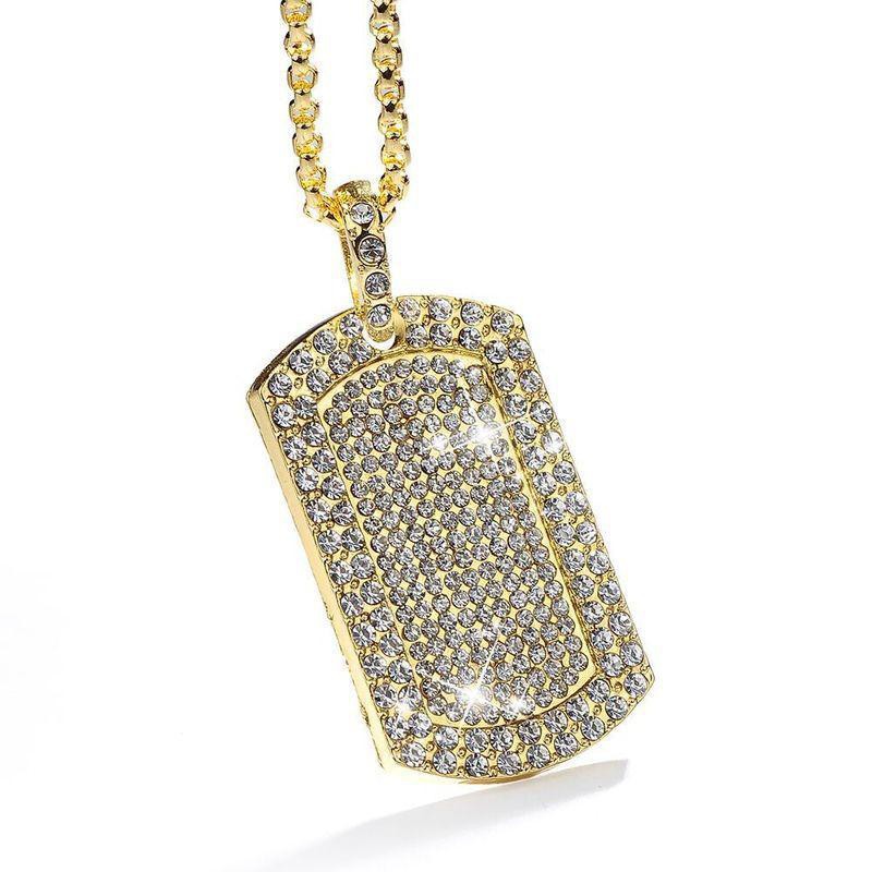Europe and America exaggerated geometric cube diamond crystal cute new Amazon wish sweater chain manufacturers direct hot models