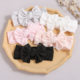 Cross-border new children's lace headband bow hair accessories baby hairband soft thin baby wide-brimmed hair band