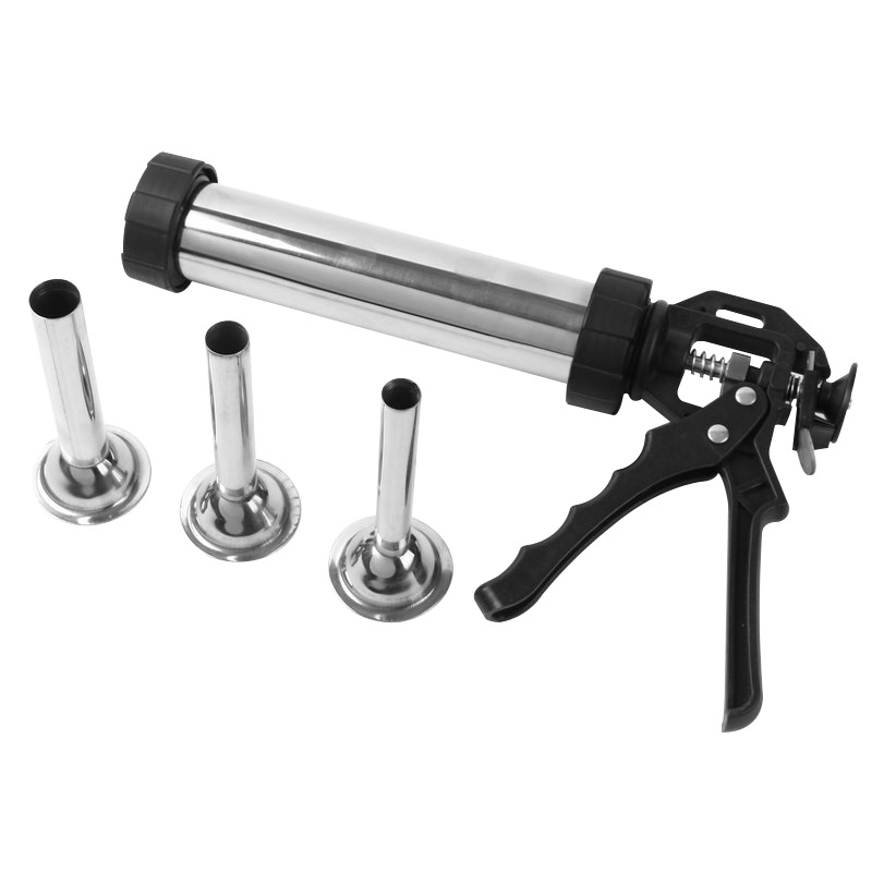 Stainless steel 1kg sausage filling machine household small manual filling artifact sausage sausage roast sausage hand squeezing filling gun