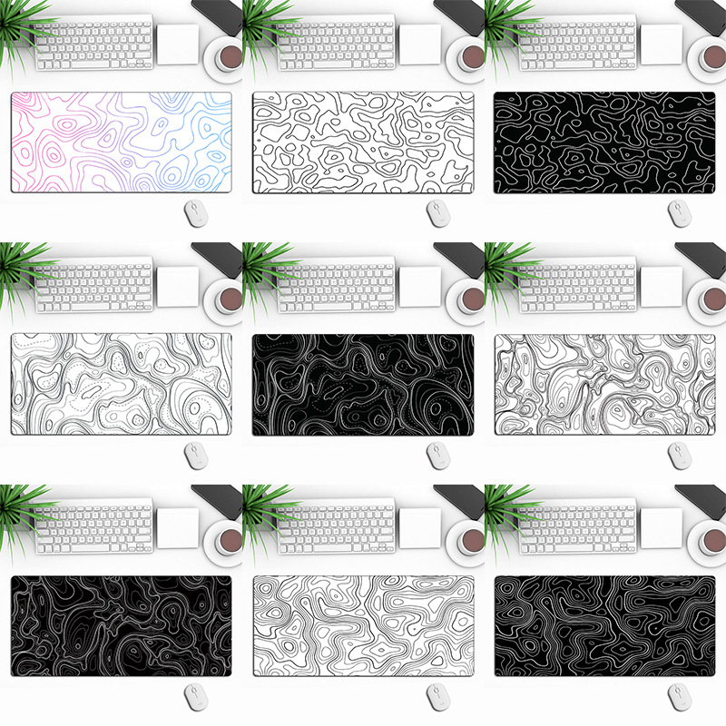 Cross-border hot line series mouse pad game e-sports office desk pad manufacturer mouse pad mouse pad
