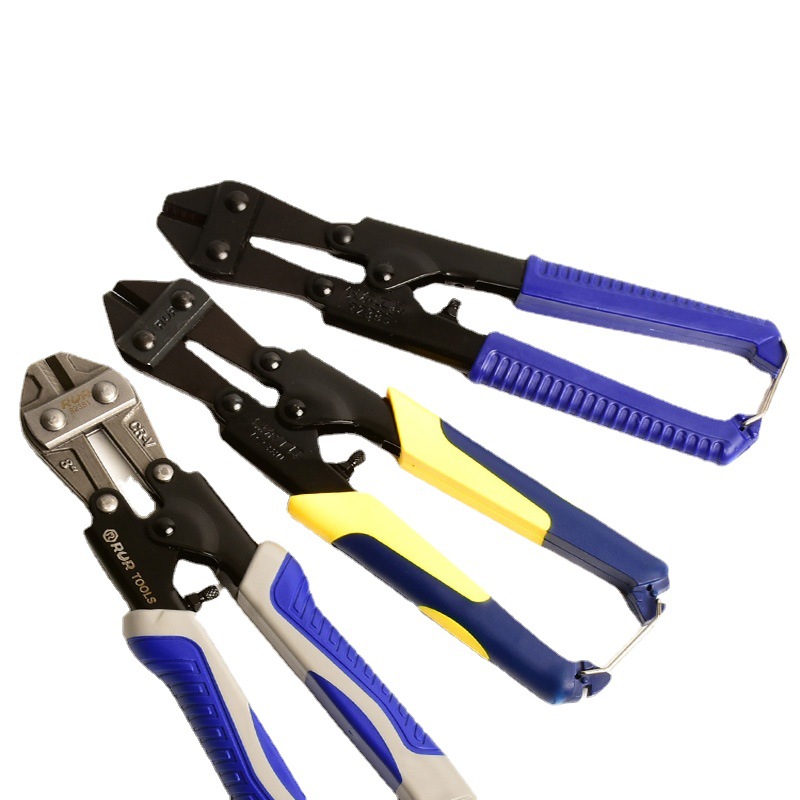 Ruier hardware tools mini bolt cutters 8 inch chrome vanadium steel wire cutters hand pliers portable wire cutters iron wire steel wire