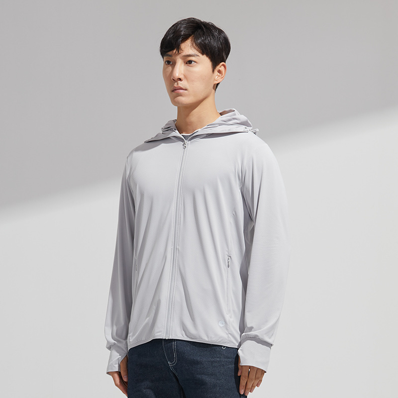 Outdoor Sun Protection Clothing Men's Summer New Anti-UV Skin Clothing Breathable Ice Silk Coat Large Size Sun Protection Clothing for Women