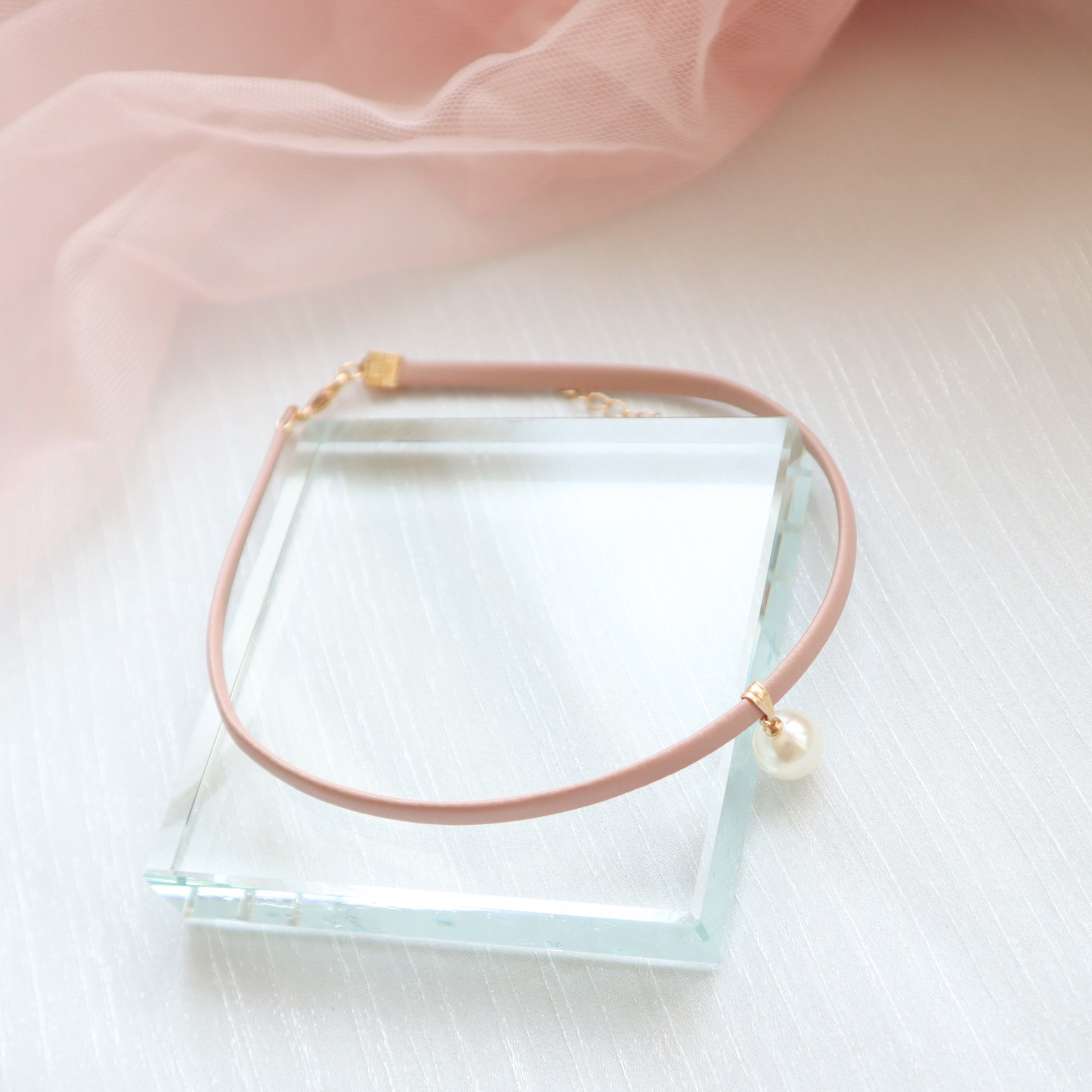 4# pink leather Pearl