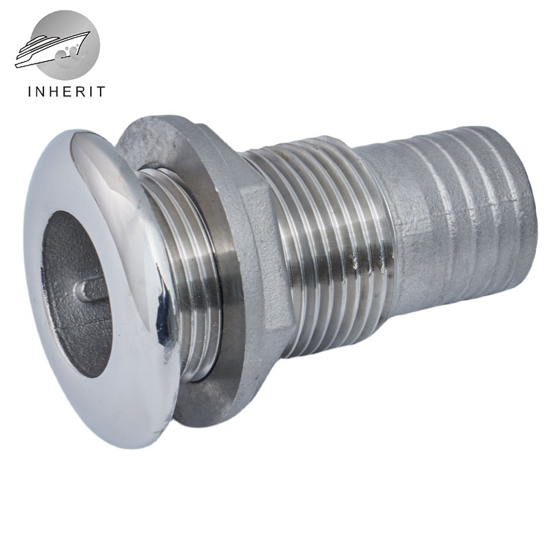 Half Wire Outlet Stainless Steel 316 Stainless Steel Half Teeth Ventilation Pipe with Horse Teeth Double Thread Drain Bolt